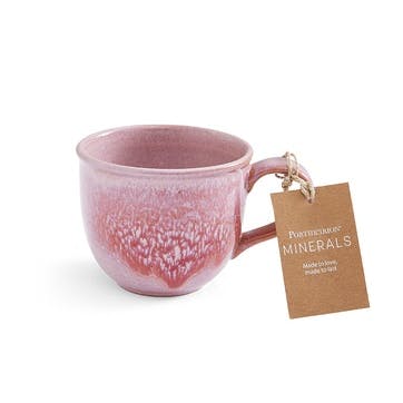 Minerals Set of 4 Mugs 300ml, Rose Quartz