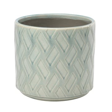 Barcelona Indoor Plant Pot, Celadon