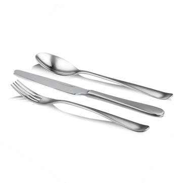 42 piece cutlery set, Charingworth Cutlery, Mogano, satin