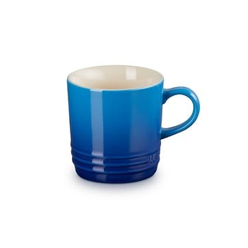 Stoneware Cappuccino Mug 200ml, Azure