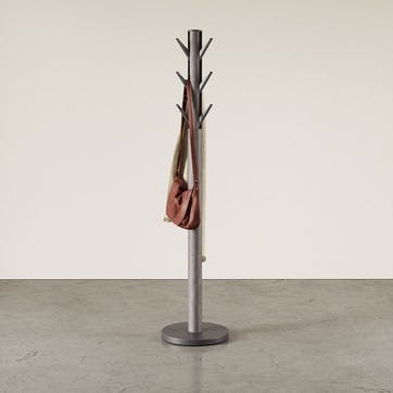 Flapper Coat Rack H168cm, Grey