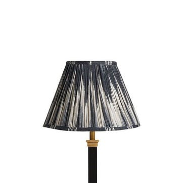 Empire Shade 20cm, black and white Ikat by Matthew Williamson