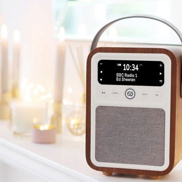 Monty Monty DAB Radio, Walnut