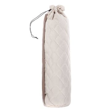 Helen Moore Yoga Mat With Quilted Carry Strap, Stone