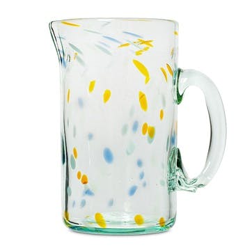 Alegria Jug 1l, Blue and Yellow