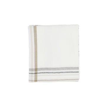 Herringbone Kitchen Towel 53 x 86cm, Earth Check