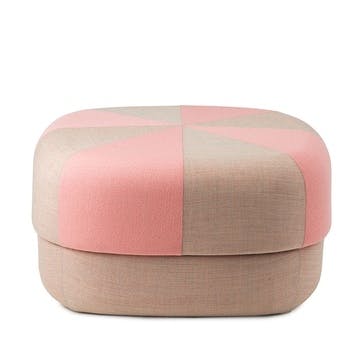 Circus Pouf H35 x D65cm, Rose