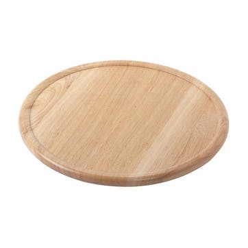 Lazy Susan Rotating Round Surface, 36cm, Wood