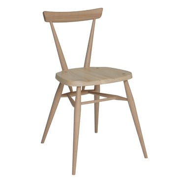 Originals, Stacking Chair, L.Ercolani by Ercol , Natural