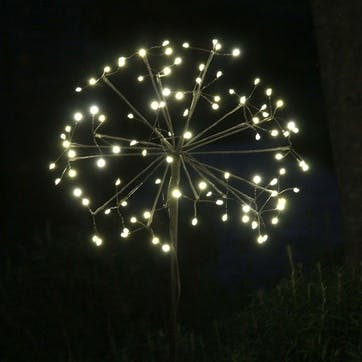 Dandelion Outdoor Light H100cm, Black