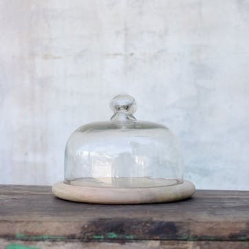 Recycled Glass Bell Dome - Small