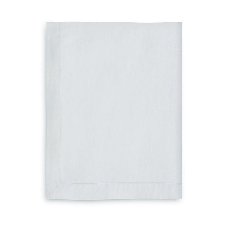 Mitered Hem Tablecloth, White, 150 x 230cm