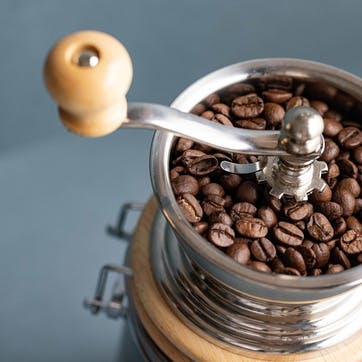 Manual Coffee Grinder, Stainless Steel