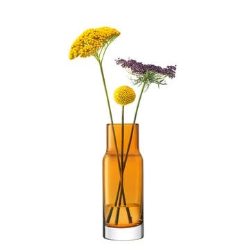Utility Vase H20cm, Amber/Orange
