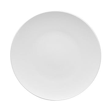 Loft, Service Plate, 33cm, White