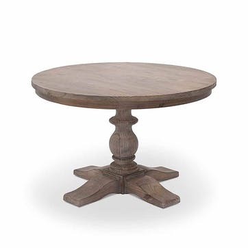 Topsham Round Dining Table D120cm, Natural