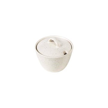 Nordic Vanilla Sugar Bowl D10.5cm, Off White