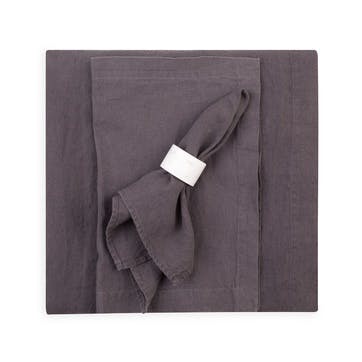 Linen Tablecloth, Slate