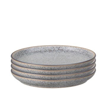 Studio Grey Coupe Dinner Plate, Set of 4