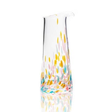 Confetti Carafe 1L, Rosa, Yellow, Turquoise & Blue