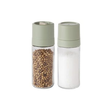 Leo Balance  2 Piece Grinder & Shaker Set, Mint