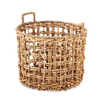 Kora Round Storage Basket, D44cm, Natural