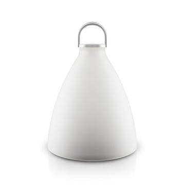 Sunlight Bell Solar Lamp H21cm, White