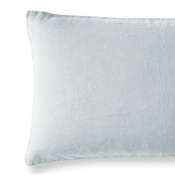 Moustier Housewife Pillowcase, Duck Egg
