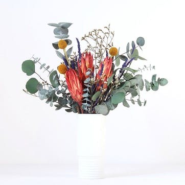 Medium hand-tied bouquet, H42-48cm, Verbena