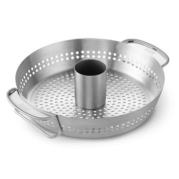 Poultry Roaster Stainless steel fits Gourmet BBQ System