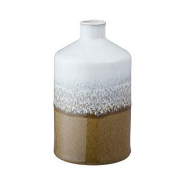 Kiln Accents Bottle Vase H20cm, Ochre