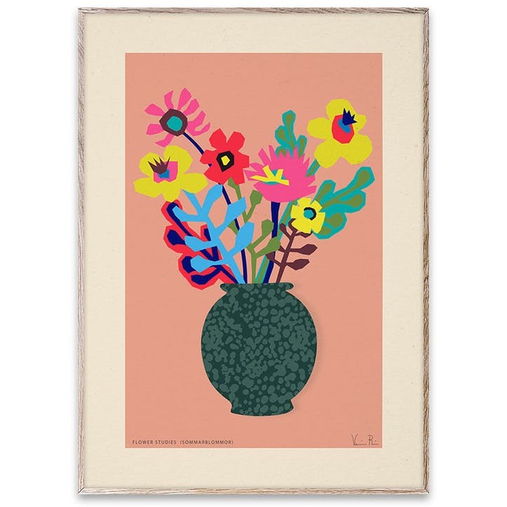 Flower Studies 02 (Sommar) Art Print 50 x 70cm,