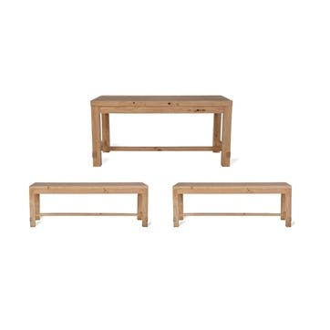 Brookville Table and Bench Set, Small
