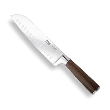 Portland Santoku Knife 18cm, Walnut