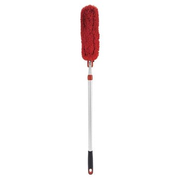 Microfibre extendable duster, OXO, red