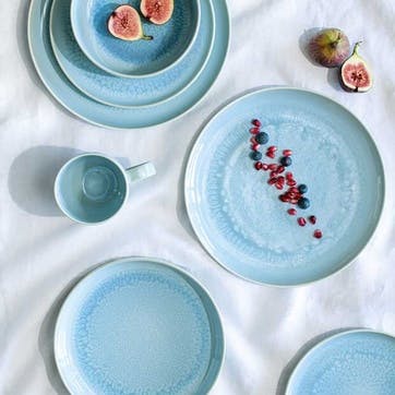 Crafted Blueberry 4 Piece Dinnerware Set , Blue