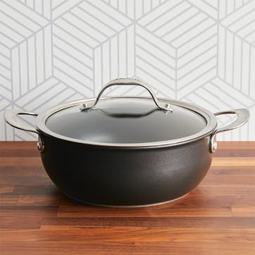 Anolon X Casserole  24cm, Black