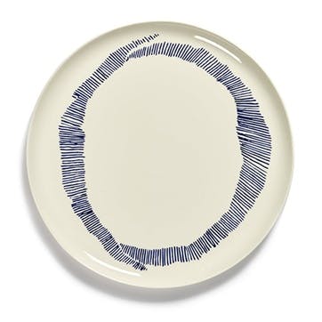 Ottolenghi, Serving Platter, White and Blue