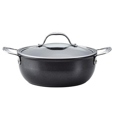 Anolon X Casserole  24cm, Black