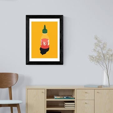 Rosi Feist Chilli Sauce Print, Yellow