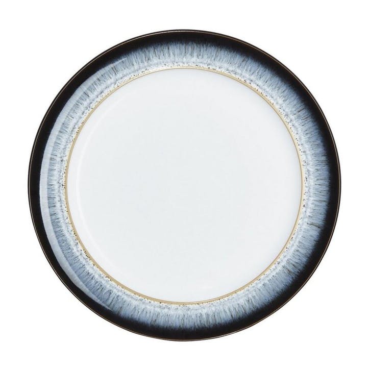Halo Dinner Plate, 28cm, Black/ Blue