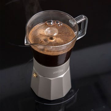 Verona Glass Espresso Maker 290ml, Latte