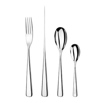 Karri 16 Piece Cutlery Set in Mirror