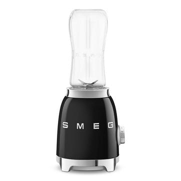 50's Style Mini Blender & Smoothie Maker, 600ml, Black