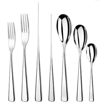 42 Piece Cutlery Set, Studio William Welch Limited, Karri, mirror finish