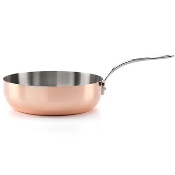 Induction Chefs Pan, 26cm, Copper