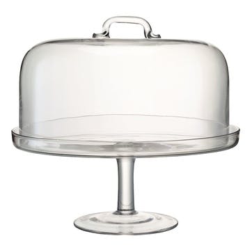 LSA Serve Cake Stand & Dome 26cm