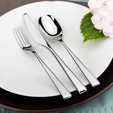 Tilia 16 Piece Cutlery Set, Mirror Finish