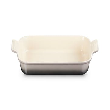 Stoneware Rectangular Dish - 26cm; Flint