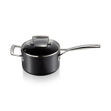 Toughened Non-Stick Saucepan With Lid - 16cm